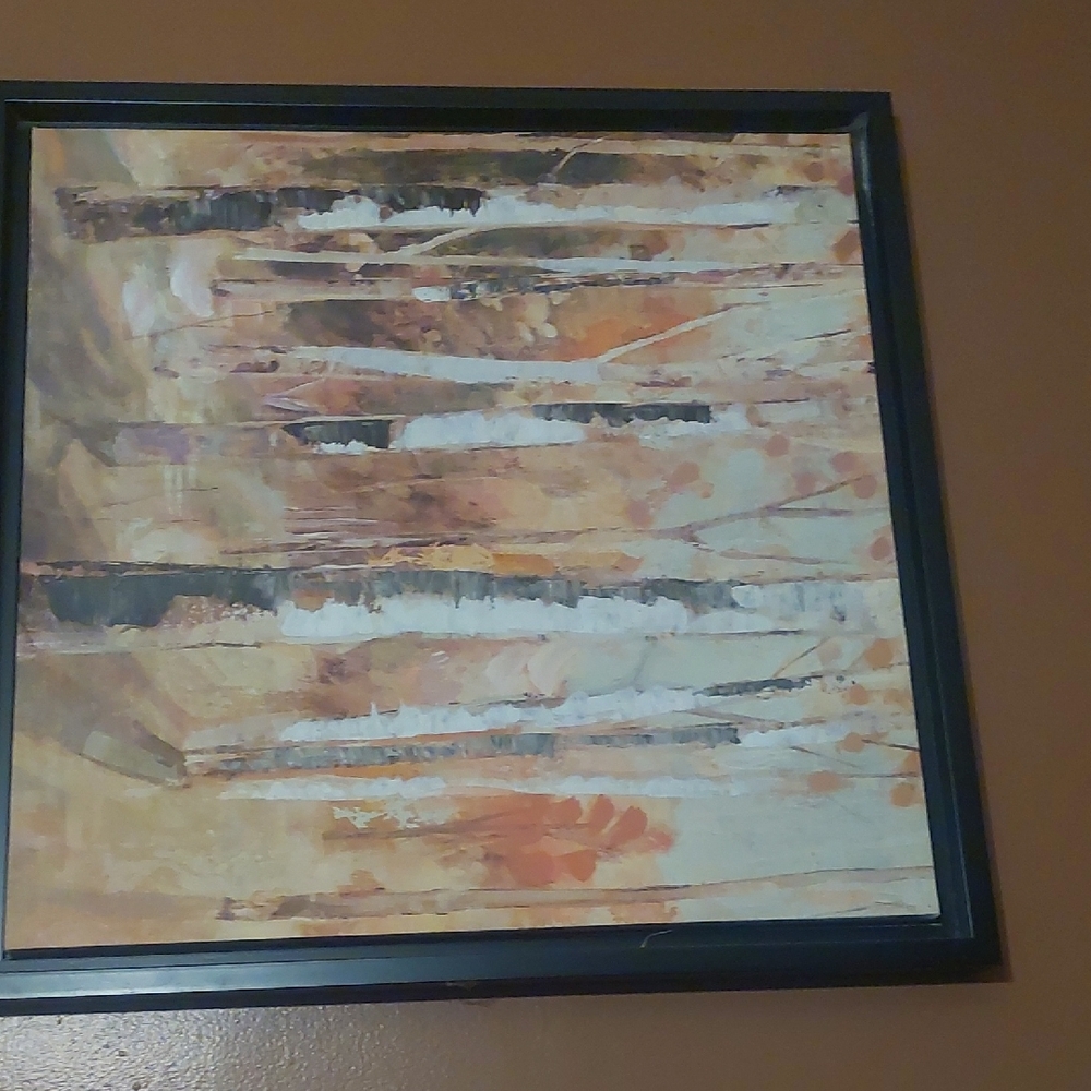 Abstract Art Framed Wall Decor